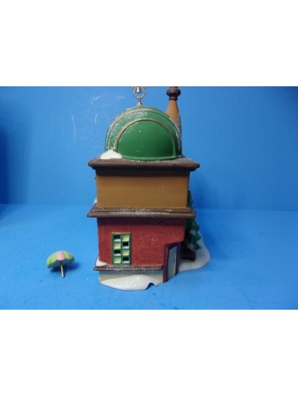 Dept 56 Mini Donut Shop North Pole Elf Land Series Village Lighted House IOB - Picture 4 of 8